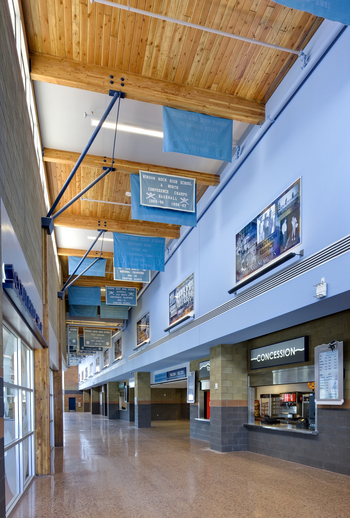 Bee Hotdzil Fighting Scouts Events Center FCI Constructors